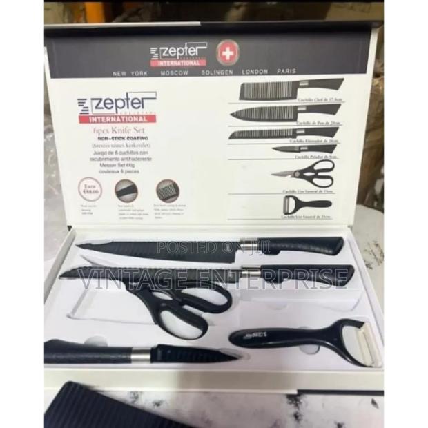 Zepter International 6pcs Knife Sets 🍽🍽••Π