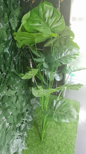 1m Long Artificial Monstera Plant Without Vase