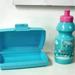 Combo Unpartitioned Kids Snack Box With Bottle - thumbnail 2