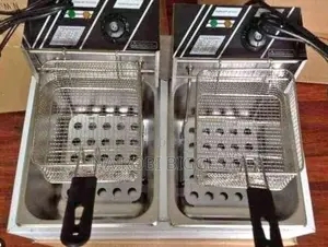 Original Nunix 6+6 Litres Double Deep Fryer