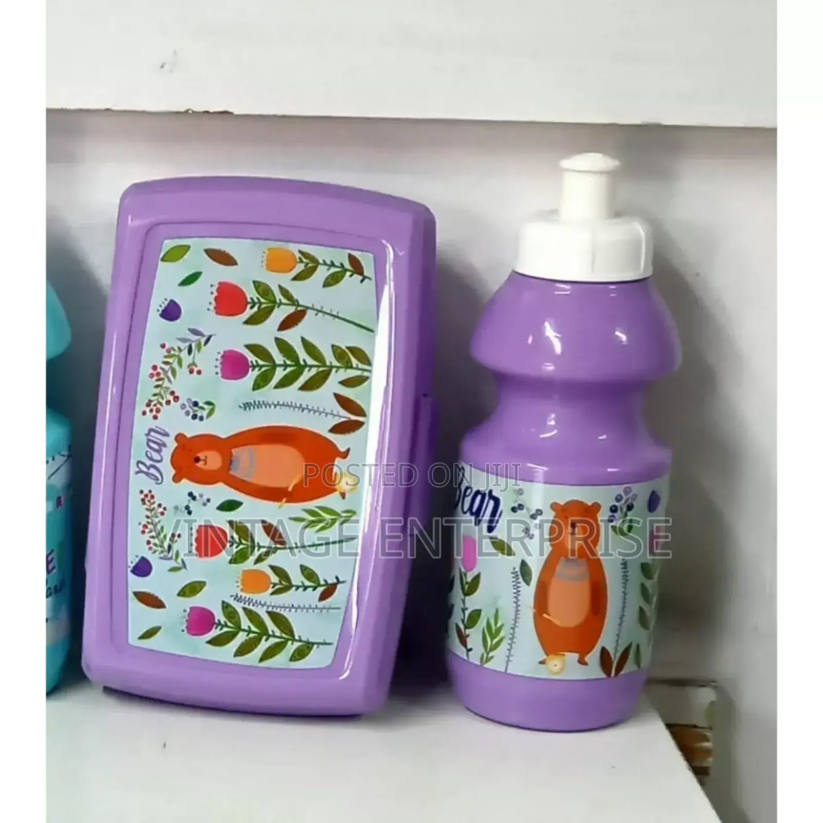 Themed Unpartitioned Kids Snack Box / Lunchbox
