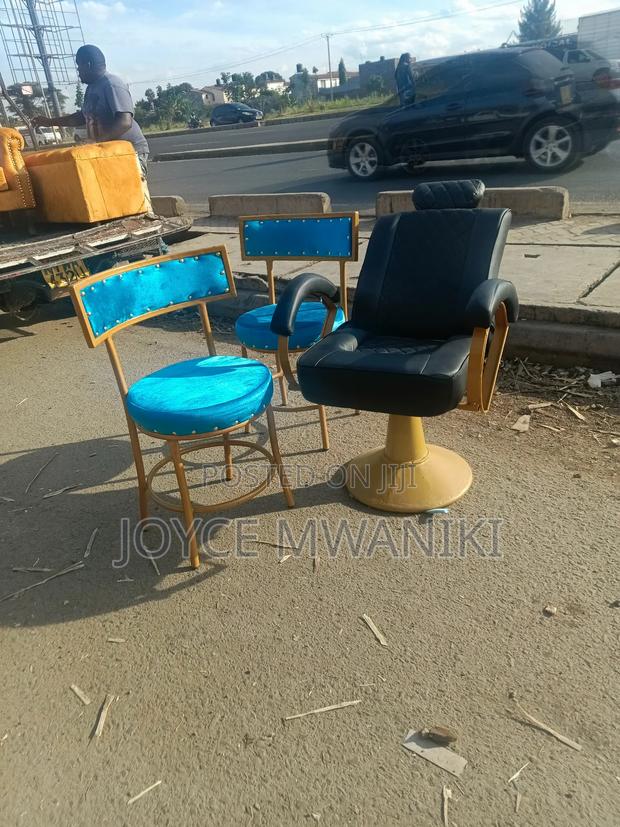 Makeup Chair and 2 Manicure Chairs - main view