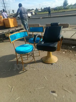 Makeup Chair and 2 Manicure Chairs 