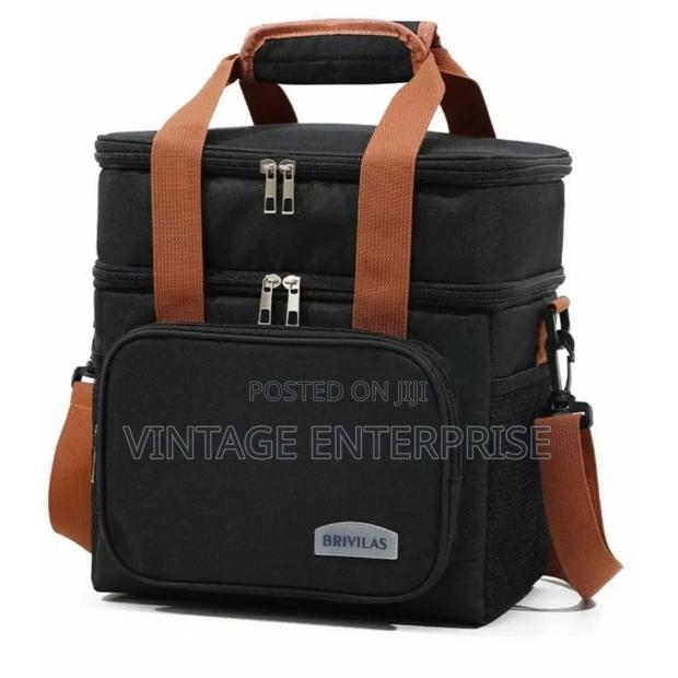 Shoulder Strap Double Compartment Lunch Bag (15L Cap).. - thumbnail 2