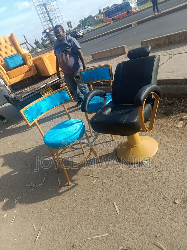 Makeup Chair and 2 Manicure Chairs - thumbnail 4