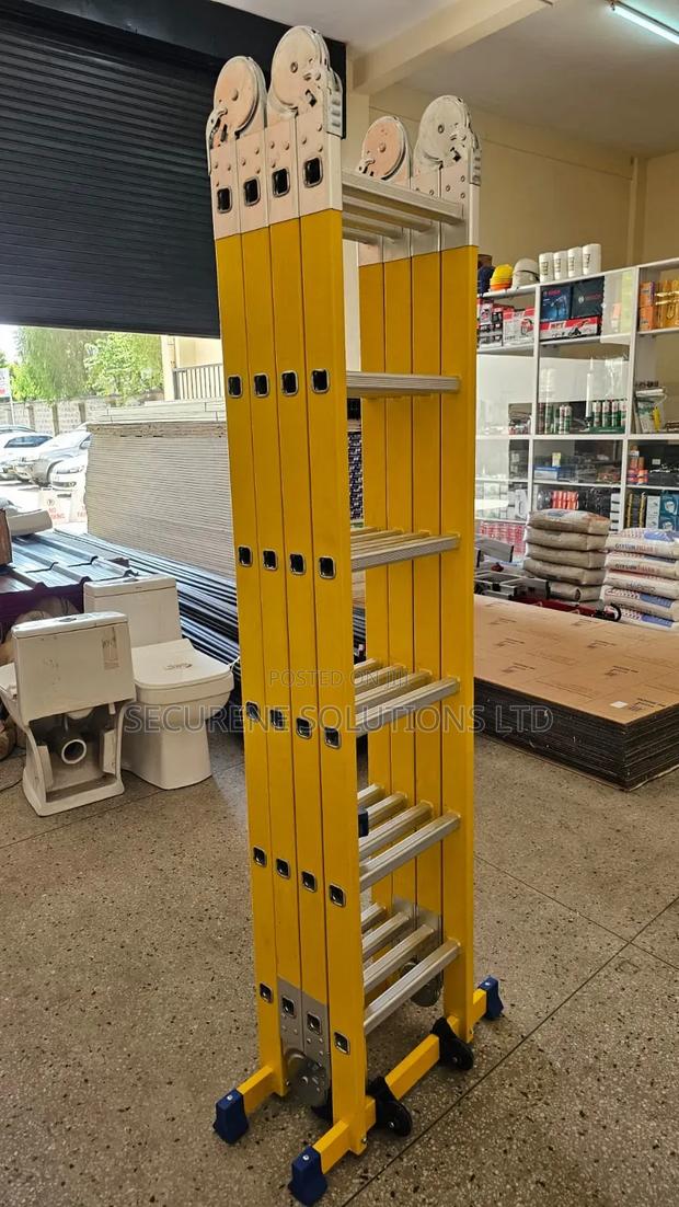 4by6/24ft/7m Fibreglass Multipurpose Ladders - main view