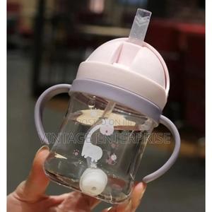 250ml Plastic Baby Water Bottle Learning Cup - thumbnail 2
