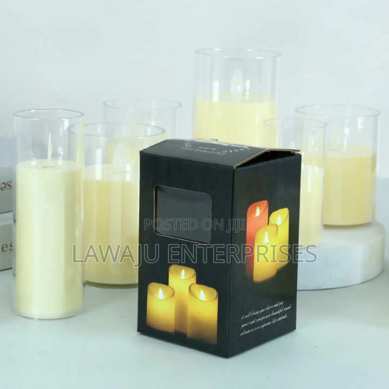 3 PCS Battery Operated LED Candles