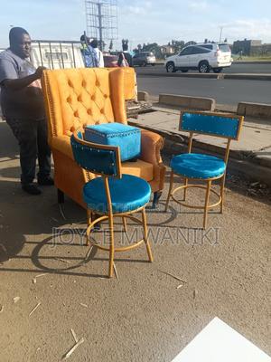 Pedicure Seat , Stool and 2 Manicure Chairs - thumbnail 2