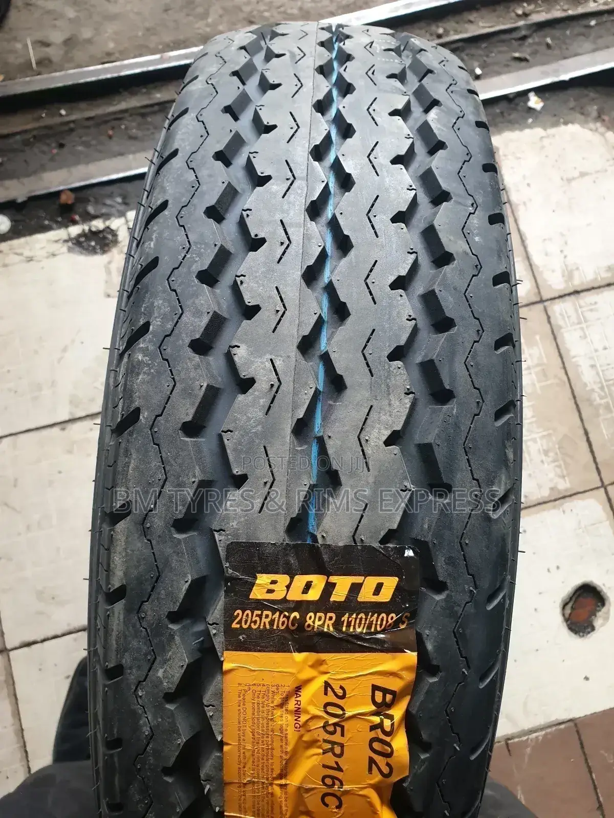 205 R16 Boto Tyres (Commercial)