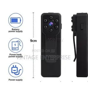 1080p Hd Mini Rechargeable Body Hidden Cam