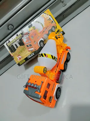 Battery Operated Concrete Mixer Toy for Kids