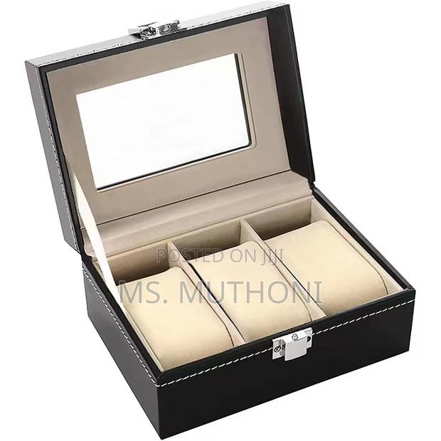*3 Slots Watch Organizer/Storage Box*