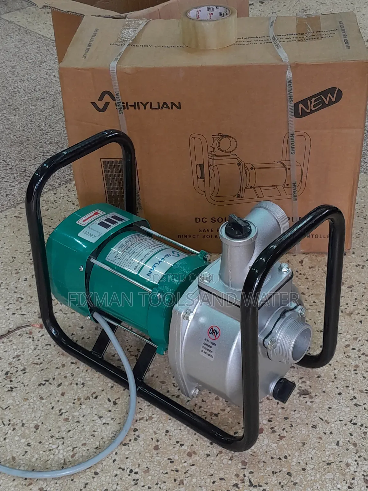 New Shiyuan Solar Water Pump 1.5 HP 1000W 180V