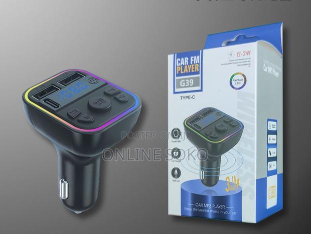 Multifunctional Car FM Player MP3 Bluetooth Modulator (G39) - main view