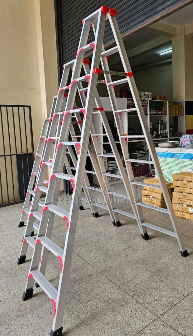 8ft/2.7meters Aluminium Double Sided A Type Ladder