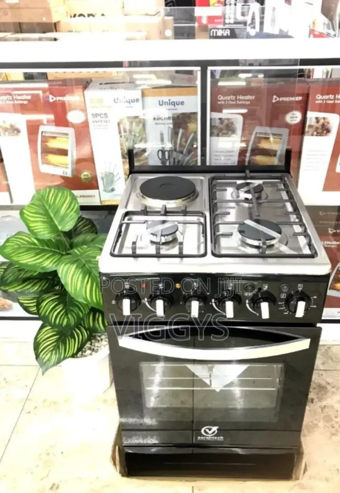 Sarahtech 60 by 60 Standing Cooker With Oven