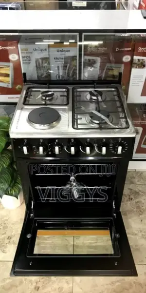 3G +1E Sarahtech Standing Cooker With Electric Oven