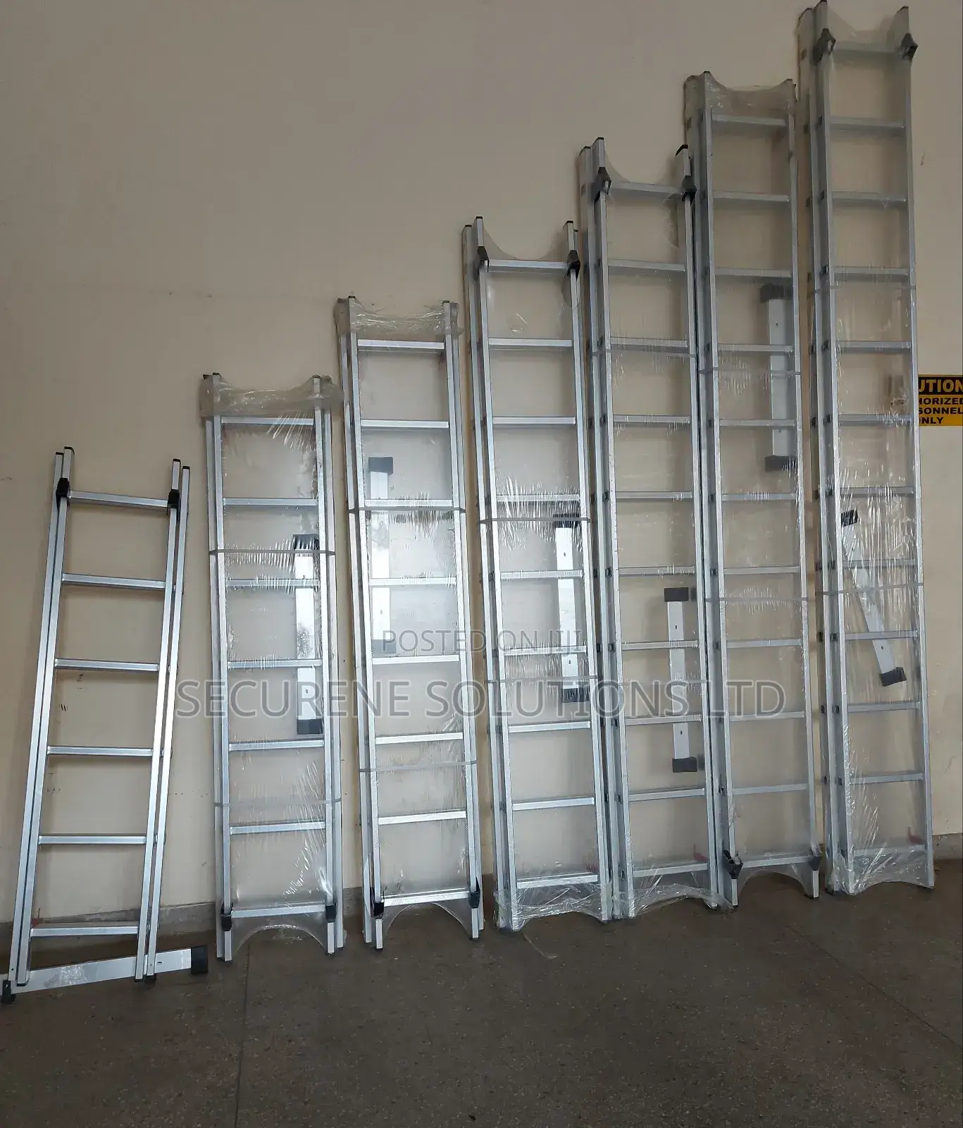 2by6 Trends /12ft/3.7metres Aluminium Double Extension Ladde