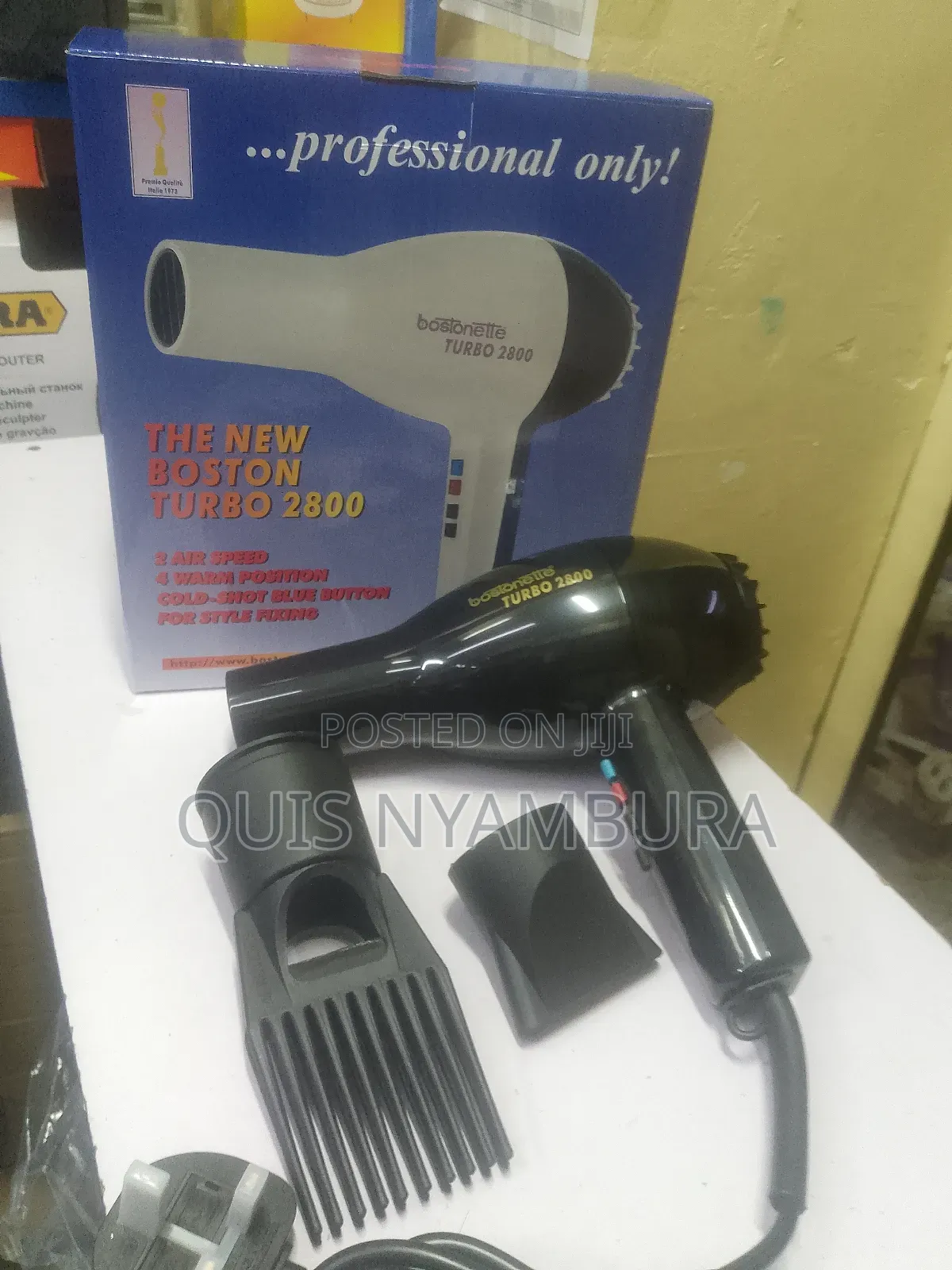 Professional Hair Blow Dryer, Boston Blow Dry