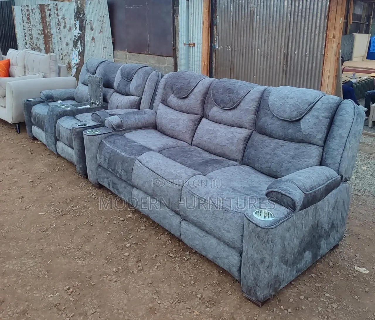 Five Seater Reclinerlike Sofa