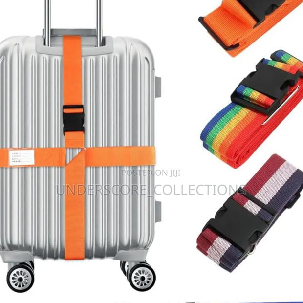 Premium Luggage Straps*, Suitcase Strap, Adjustable - main view