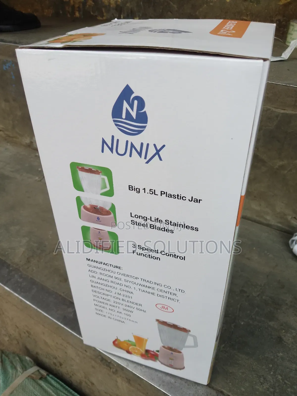 2 in 1 Nunix Blender