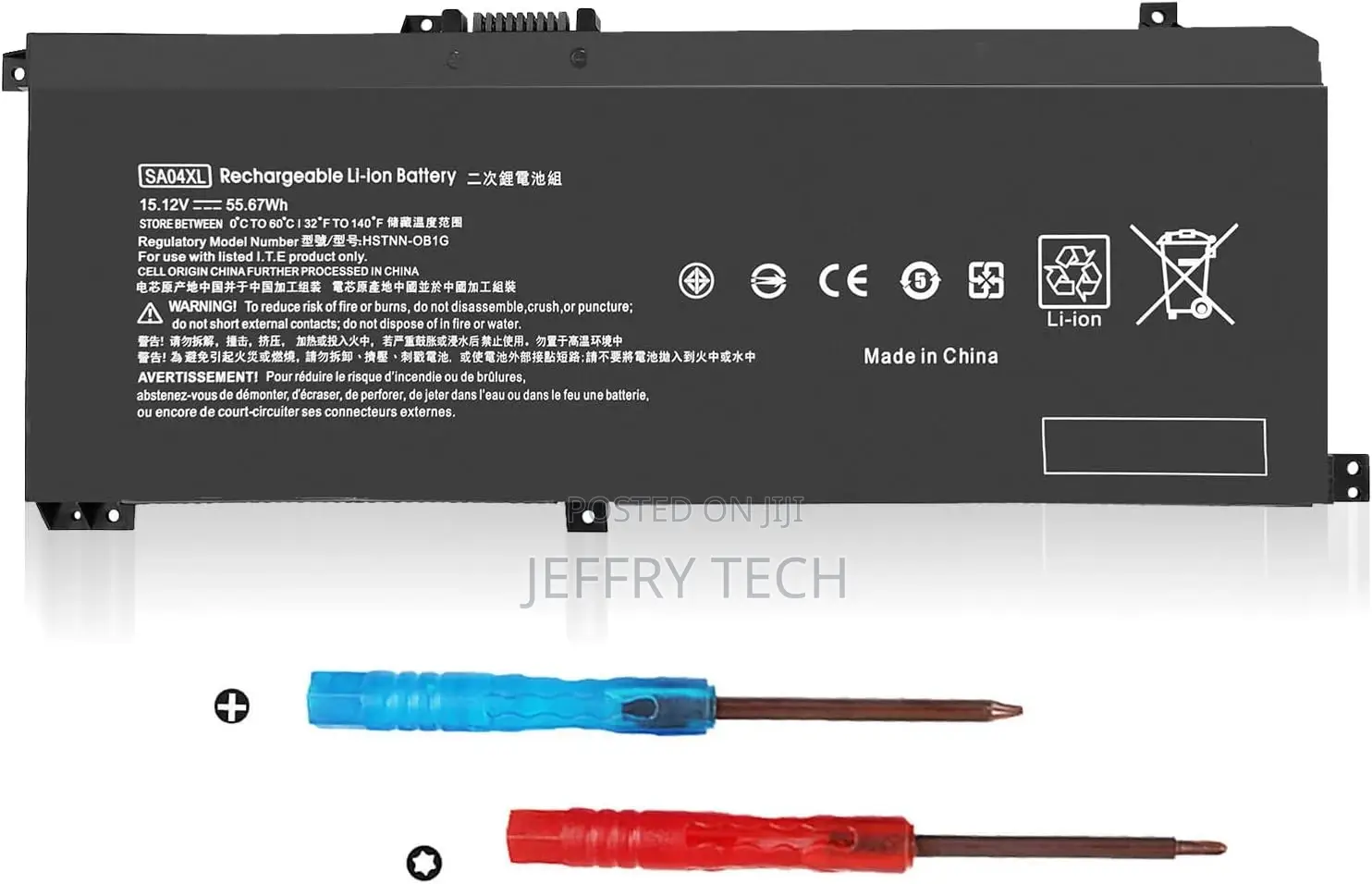 HP Laptop Battery for Envy X360 15-DR 15-Dr0010tx Series No