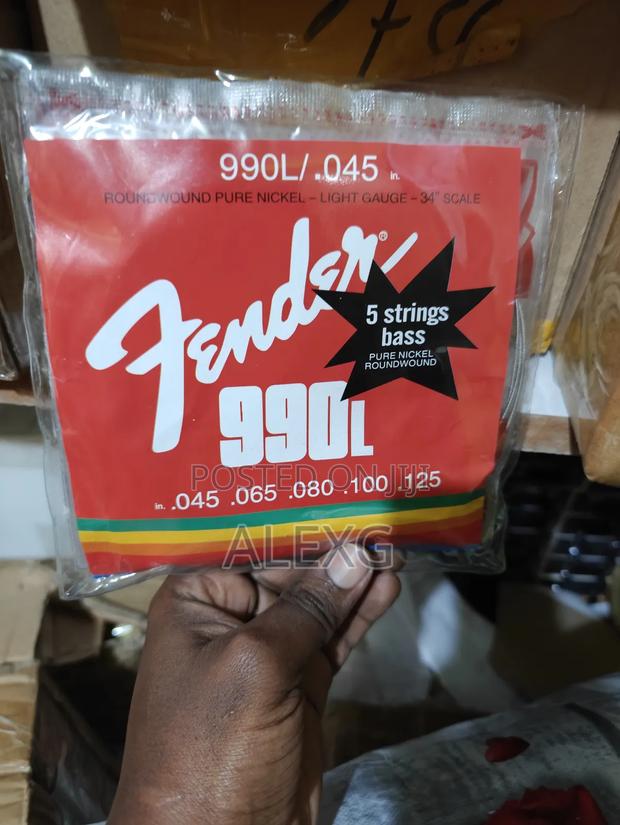 Bass Guitar Strings Set of 4 - thumbnail 3