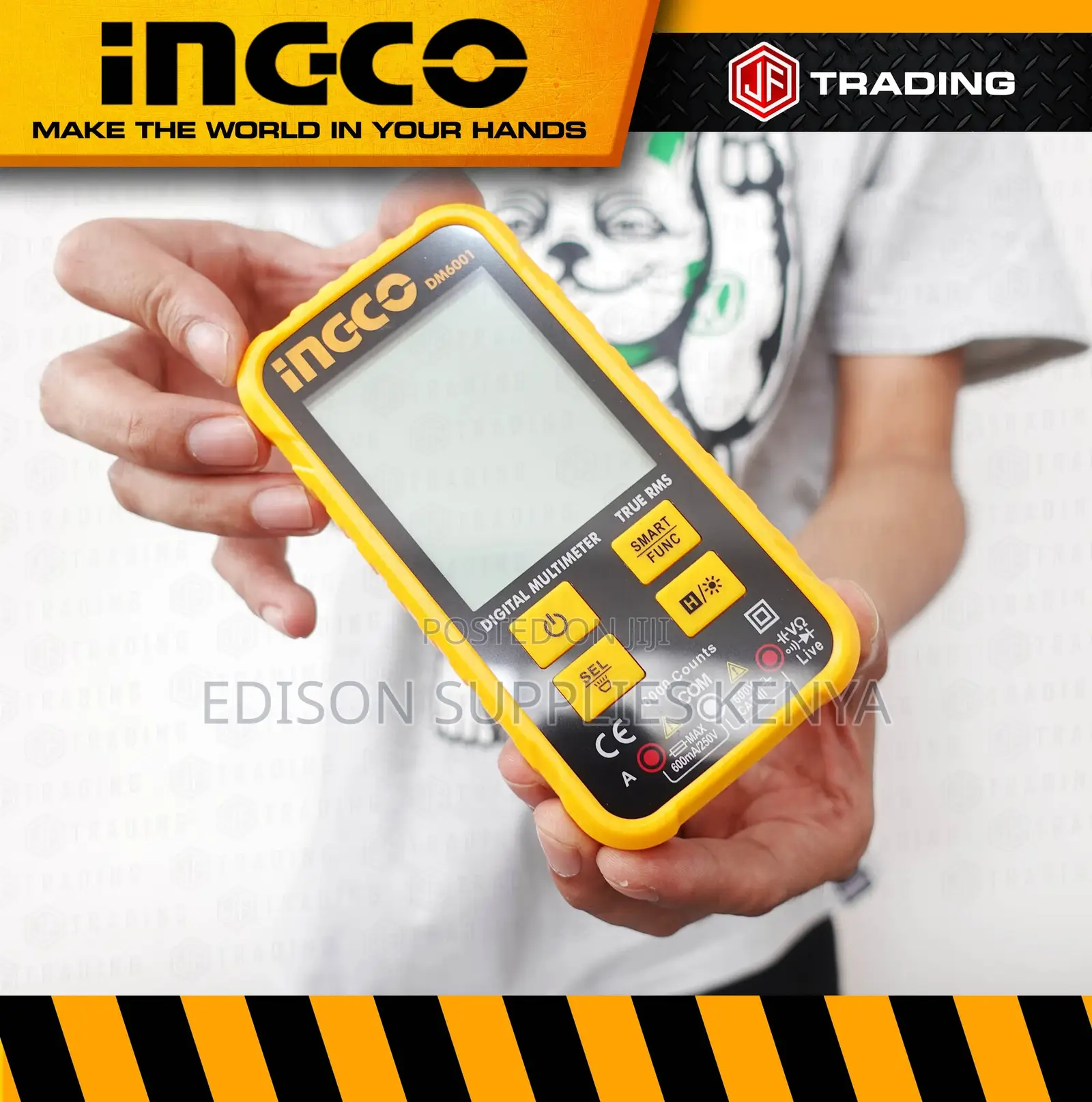Digital Multimeter 600V Ingco Digital Multimeter 6000 Counts