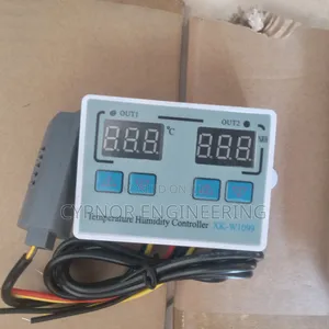 Room Thermostat With Intergrated Thermometer Device