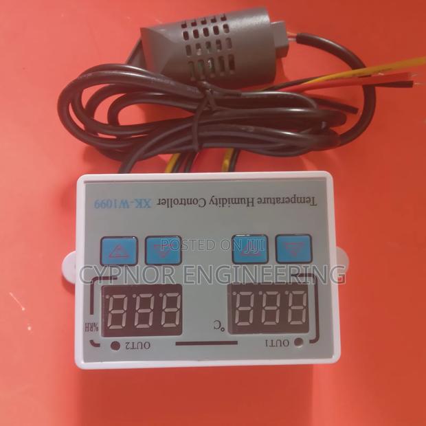 Container Thermostat With Hygrometer for Regulation - main view