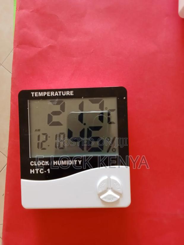 Thermometer With Humidity Sensor for Offices - main view