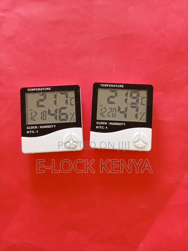 School Hygrometer With Integrated Temperature Gauge - main view