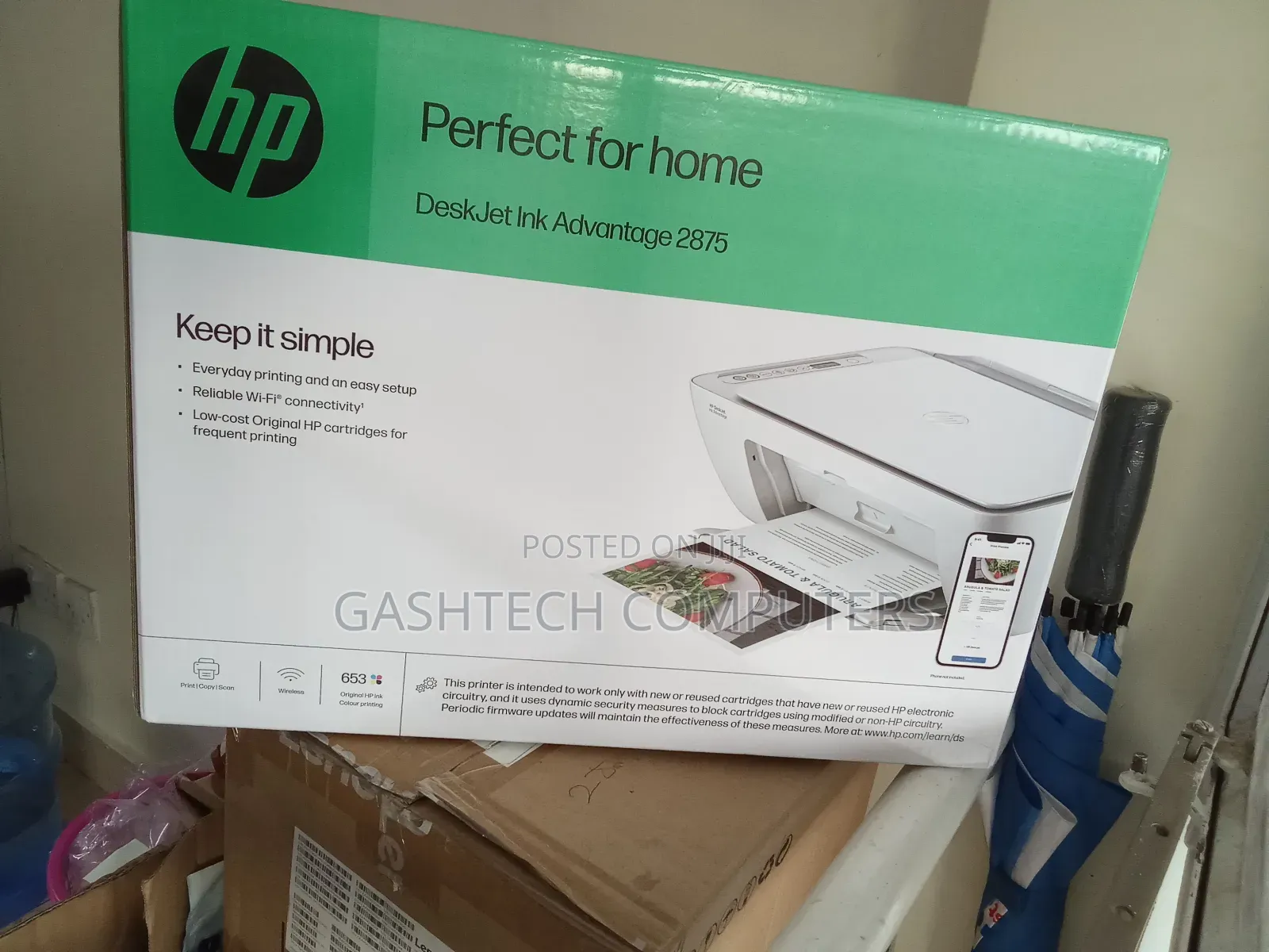Hp Deskjet Ink Advantage 2875 Home Printer