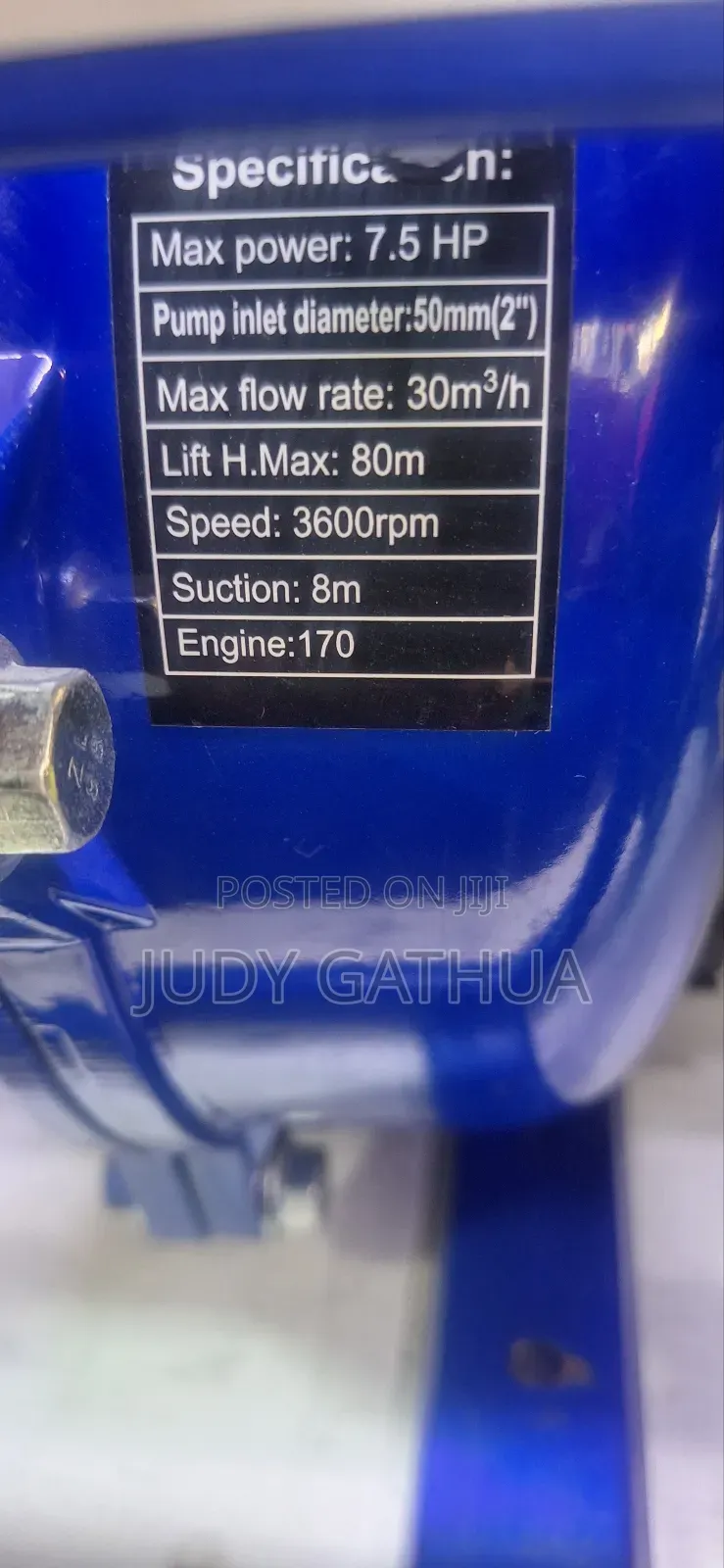 Petrol Water Pump High Pressure