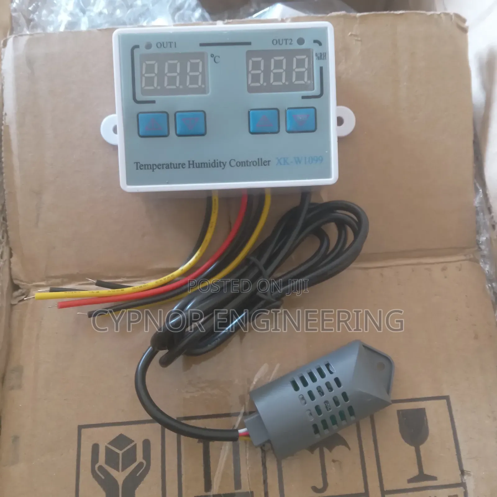 Hygrometer and Thermostat for Hatchers