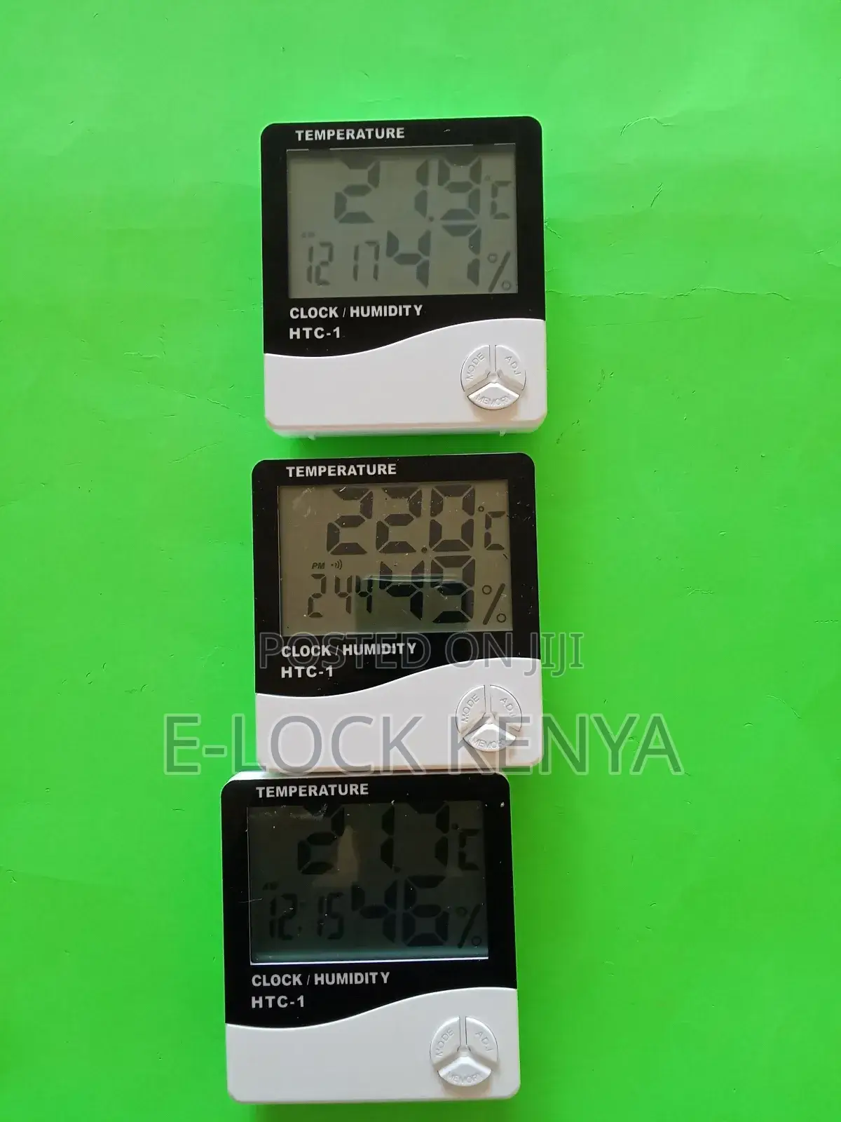 Classroom Hygrometer With Easy Read Display