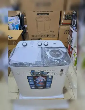 Semi Automatic Mika 8kg Washing Machine Top Load