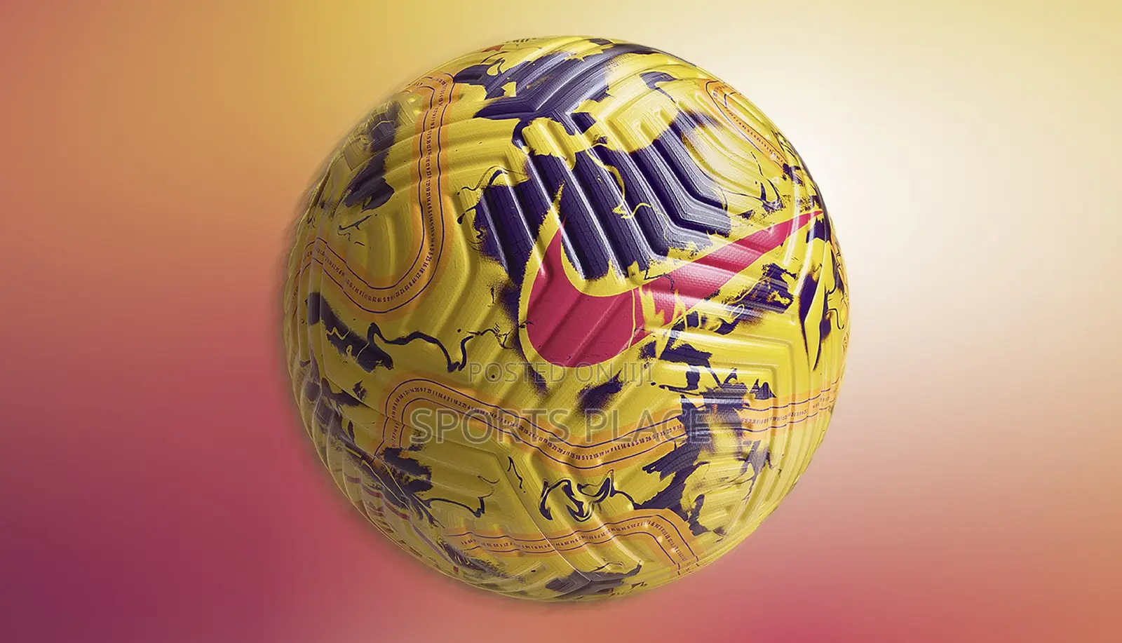 Nike Football Flight Premier League - Yellow Football Ball