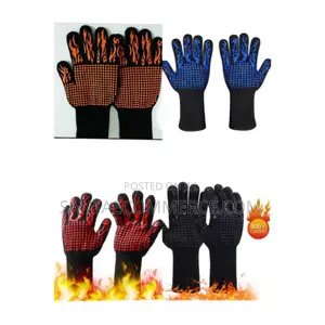 Heat Resistant Berbecue Glove Pair