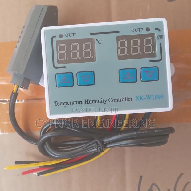 Room Thermostat With Hygrometer System - main view