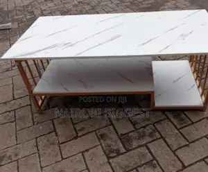 White Marble Coffee Table