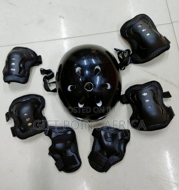 7 In1 Black Kids Protective Gears