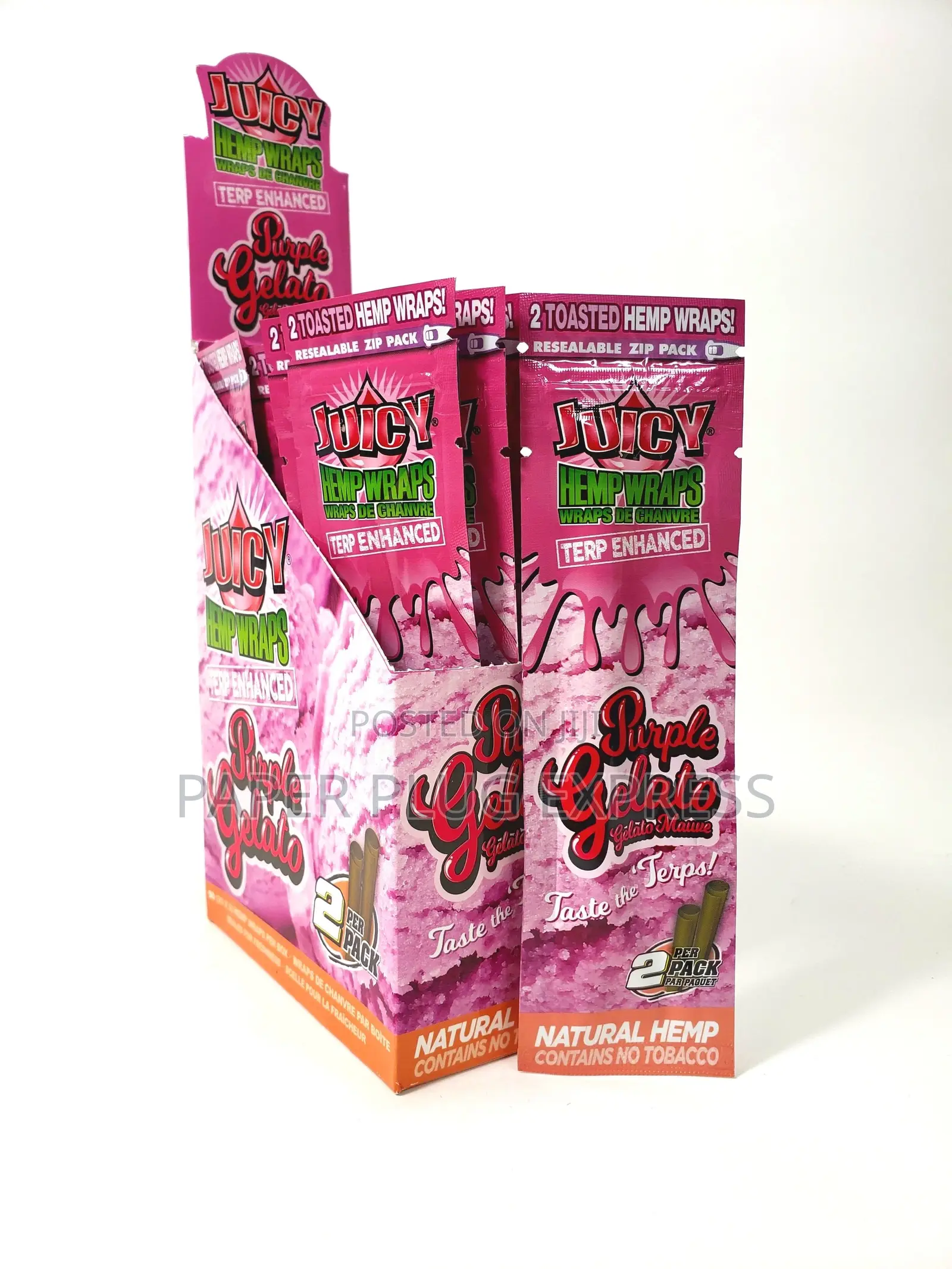 Juicy Hemp Wraps Terp Enhanced