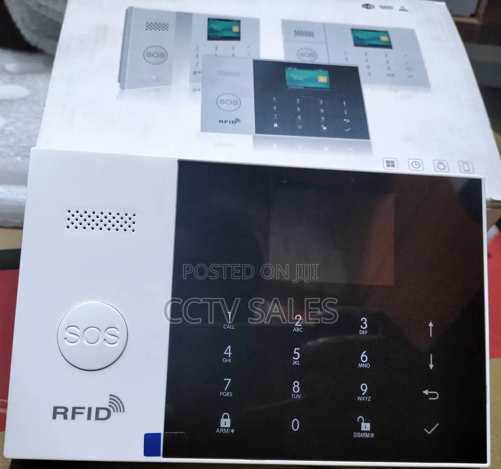 Touch Keypad Alarm Kit With SMS Functions