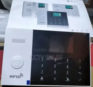 Touch Keypad Alarm Kit With SMS Functions