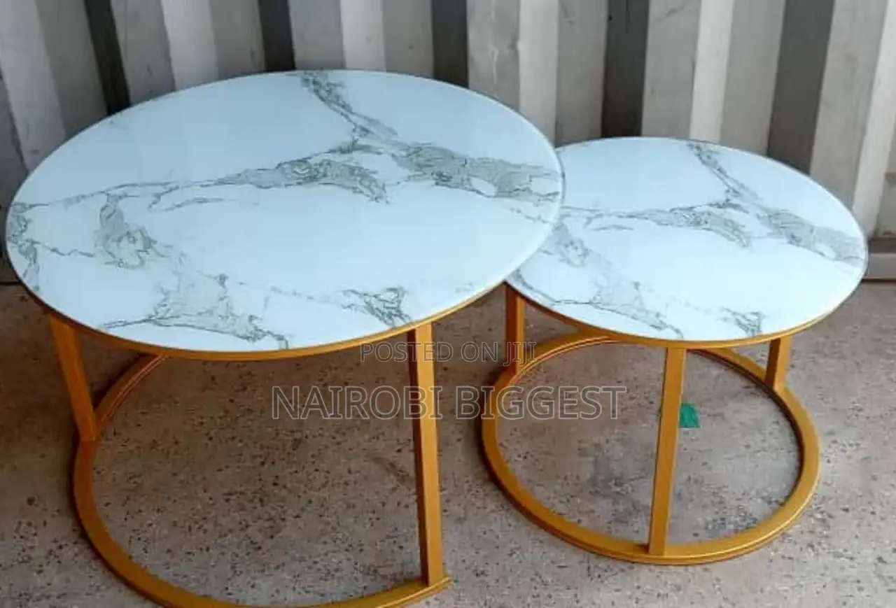 White Coffee Marble Table