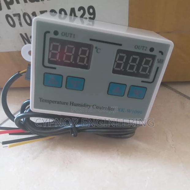 Room Thermostat With Hygrometer Combo