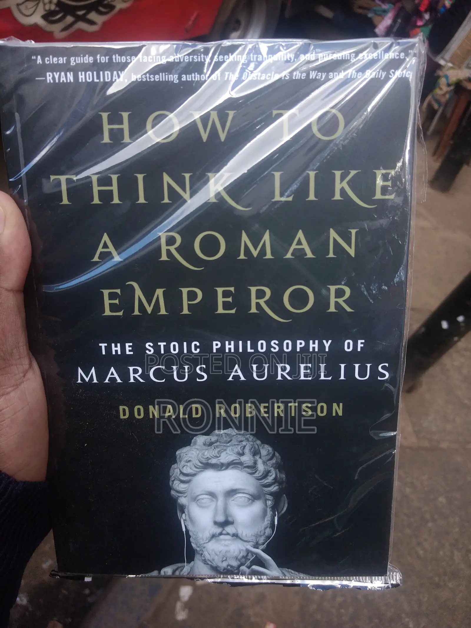 How to Think Like a Roman Emperor Book by Donald Robertson